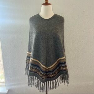 Peruvian Fashion Alpaca Blend Shawl Size Large